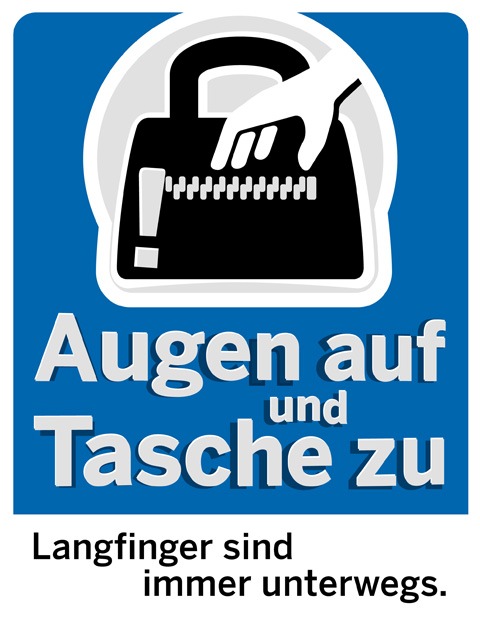 Augen auf und Tasche zu!